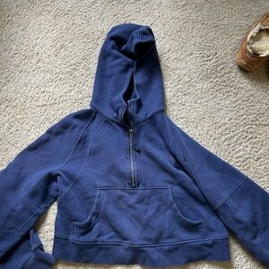 Cozy Navy Blue Hoodie